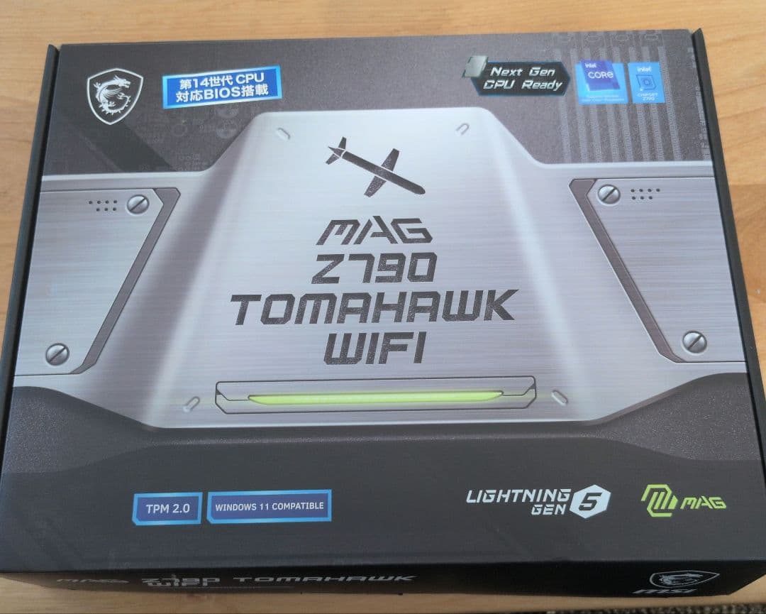 ATXマザーボード msi Intel Z790 tomahawk wifi