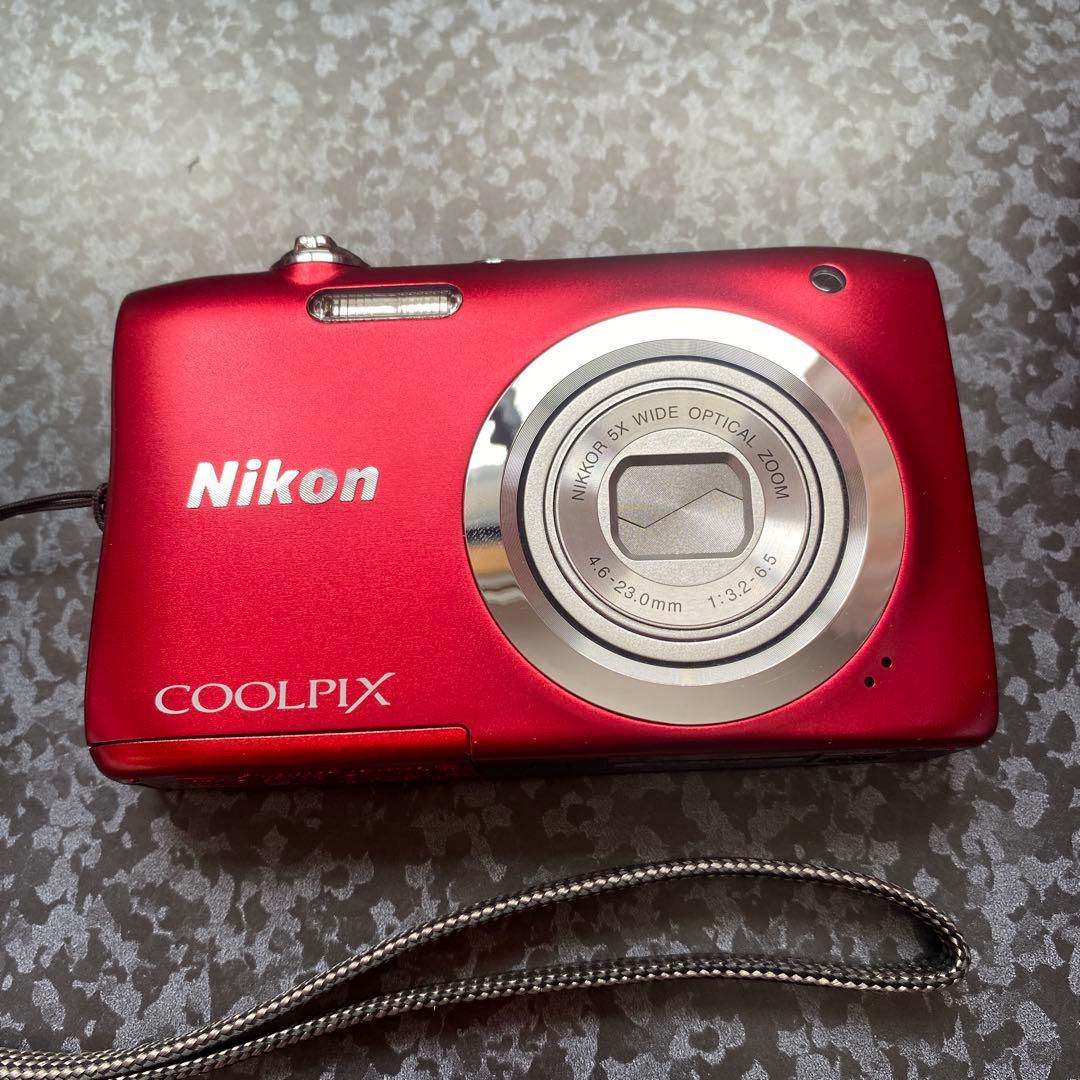 Nikon COOLPIX A100 レッド 本体 他付属品