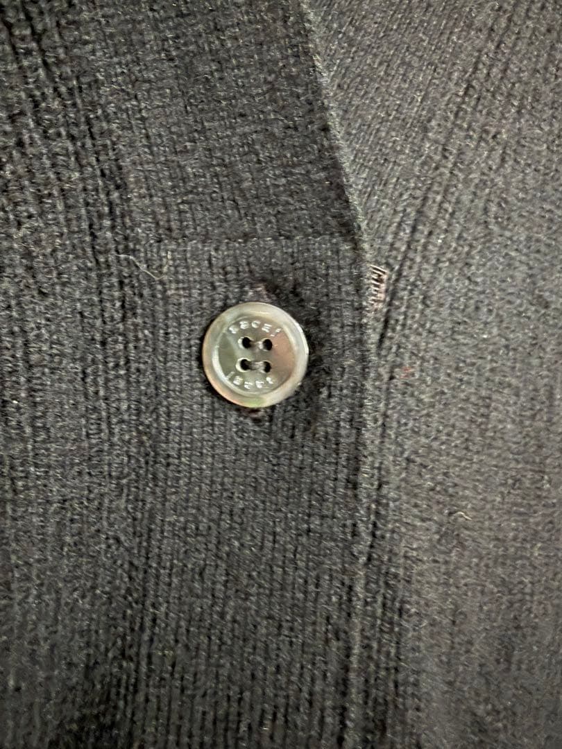 sacai ブラック カーディガン