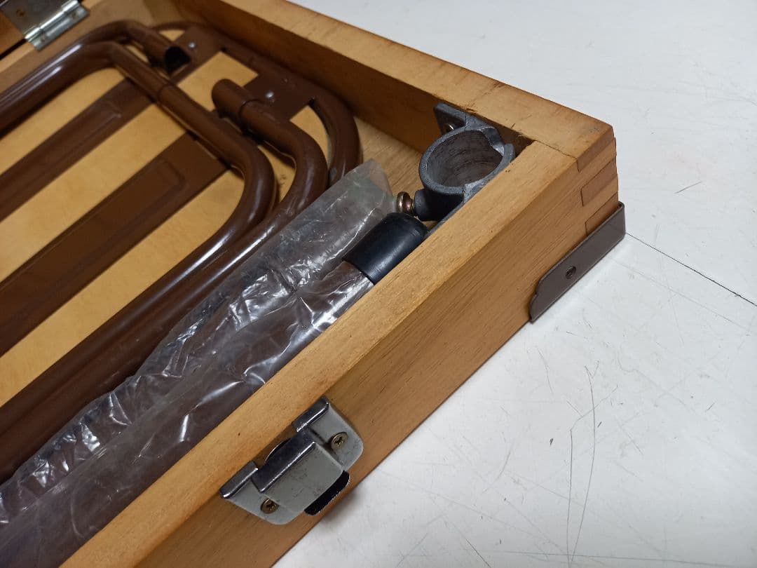 美品　OUTDOOR LIFE　ウッド　キャンピング　テーブル　チェア　セット