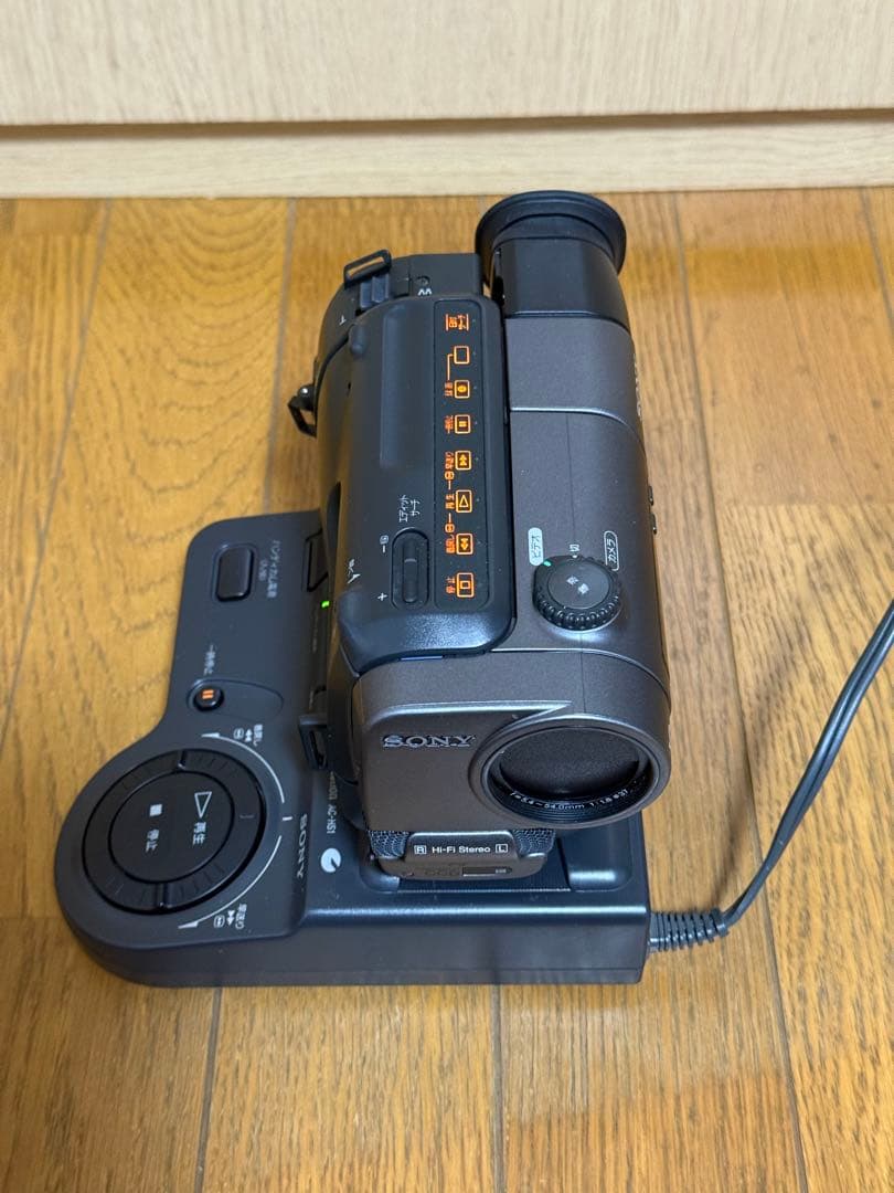 SONY Handycam video Hi8 10倍ズーム