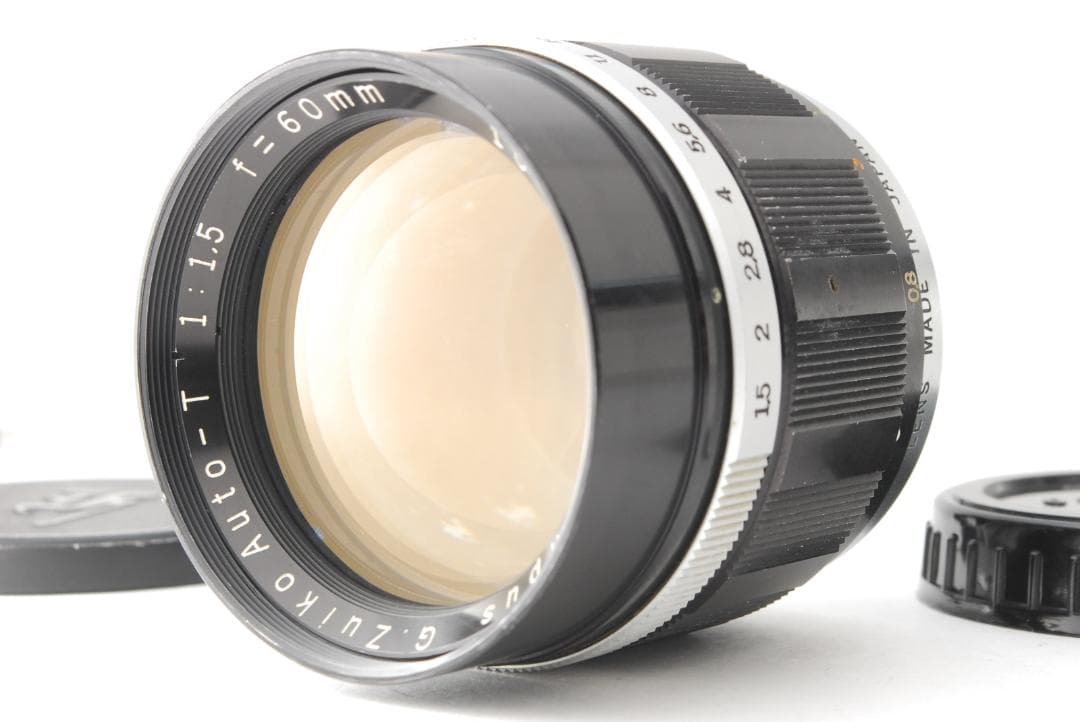 レンズ(単焦点) Olympus G.ZUIKO AUTO-T 60mm f/1.5 #265