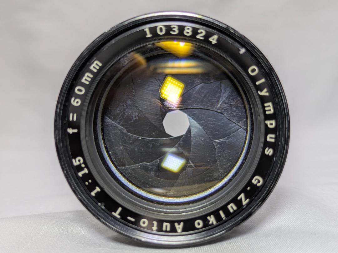 レンズ(単焦点) Olympus G.ZUIKO AUTO-T 60mm f/1.5 #265