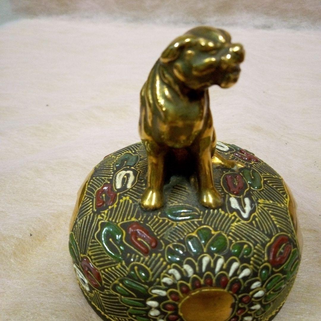 京薩摩　錦光山　香炉　古美術　古道具　骨董