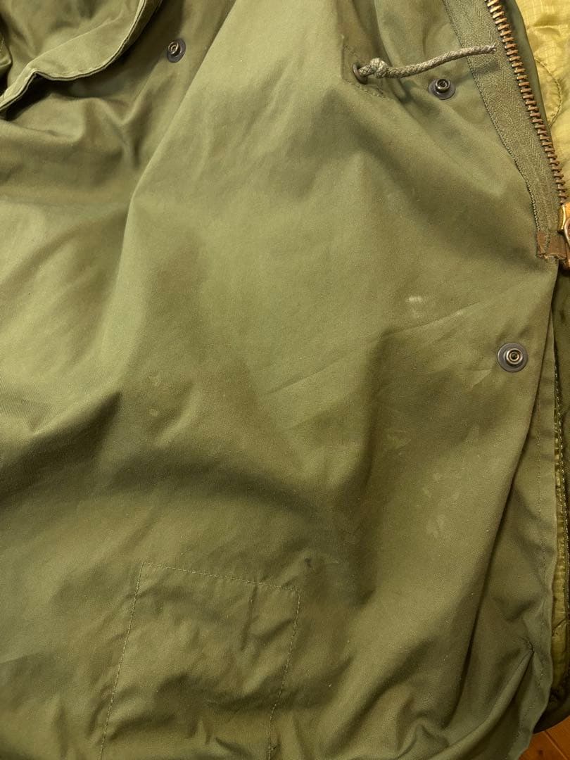 値引き不可実物デッドストック米軍 M-65 70-80年代フィッシュテール フル