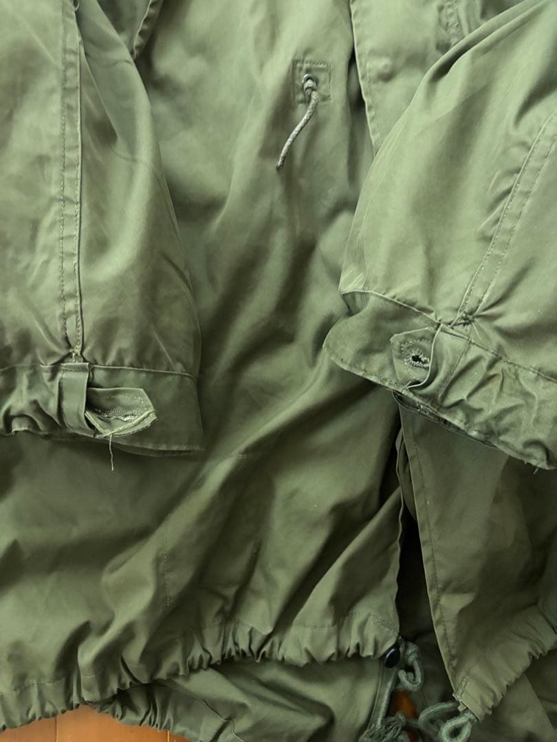 値引き不可実物デッドストック米軍 M-65 70-80年代フィッシュテール フル