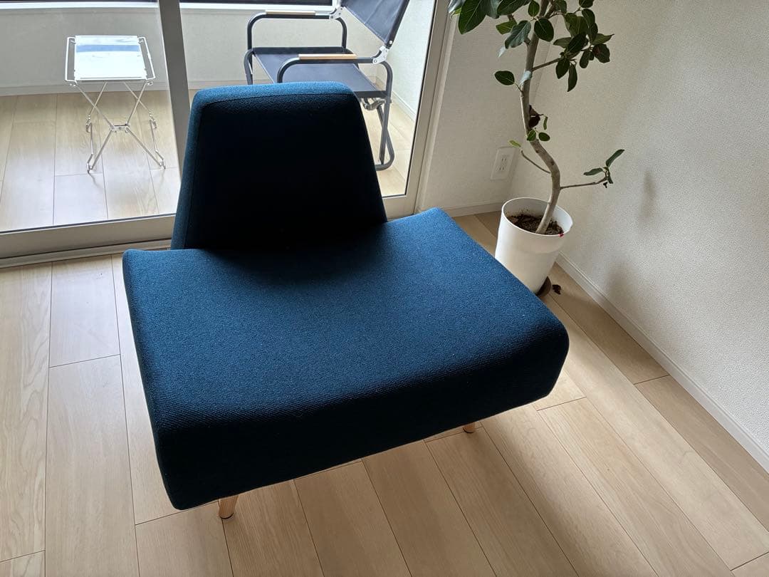 1人掛けソファ AO SOFA (1) Navy