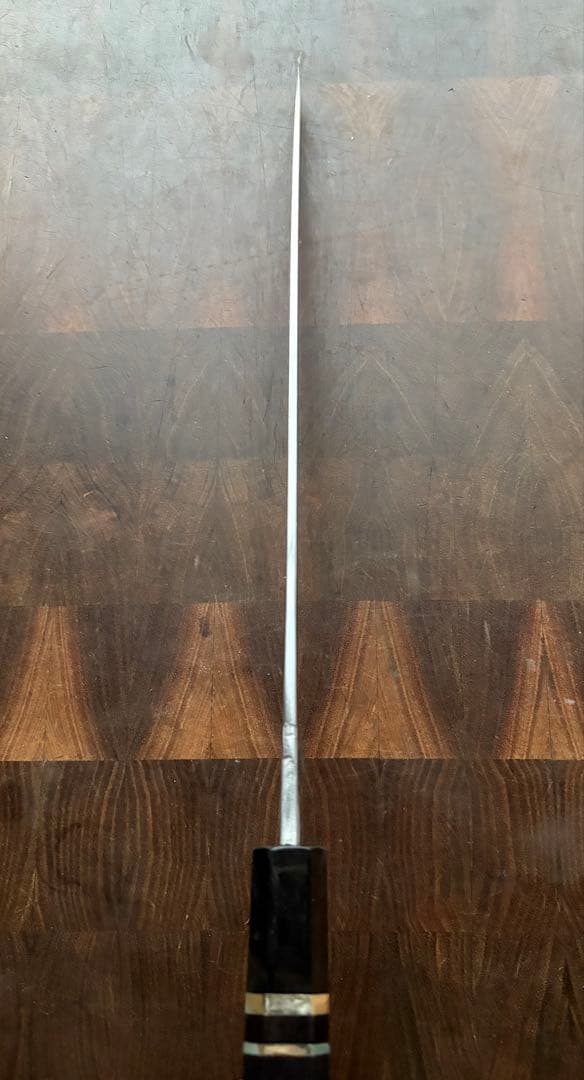 重房　霞　柳刃　270mm 9寸　包丁　和包丁　会津　黒檀　八角柄