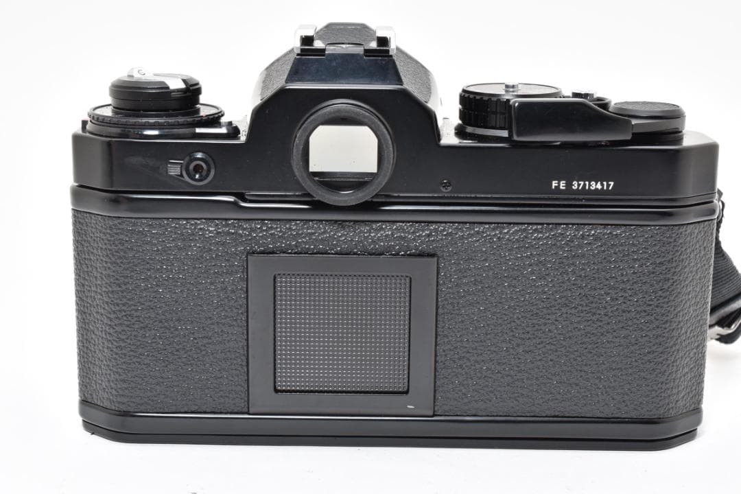 超美品 NIKON FE ブラック フィルムカメラ　モルト新品交換済 H001