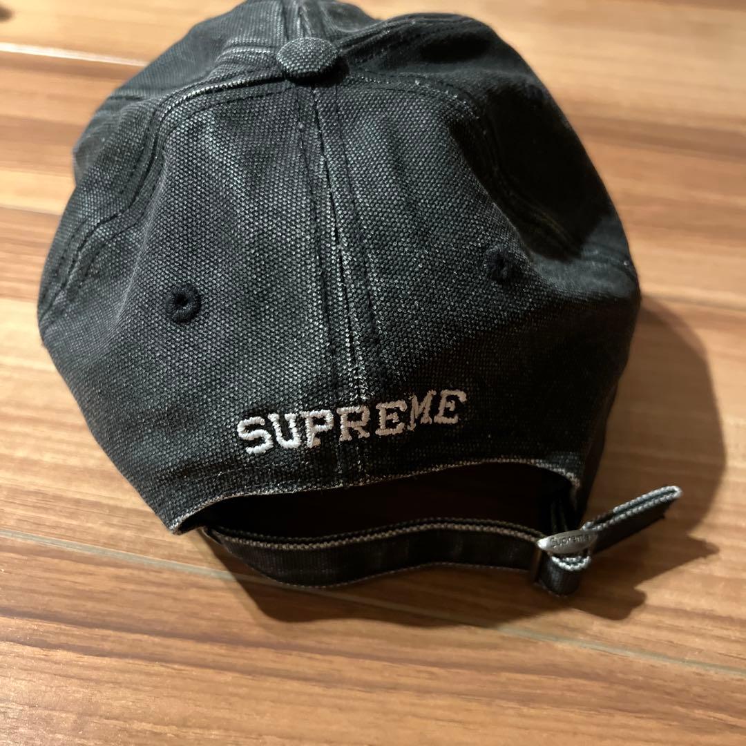 Supreme ブラック キャップ　sロゴ　今日まで