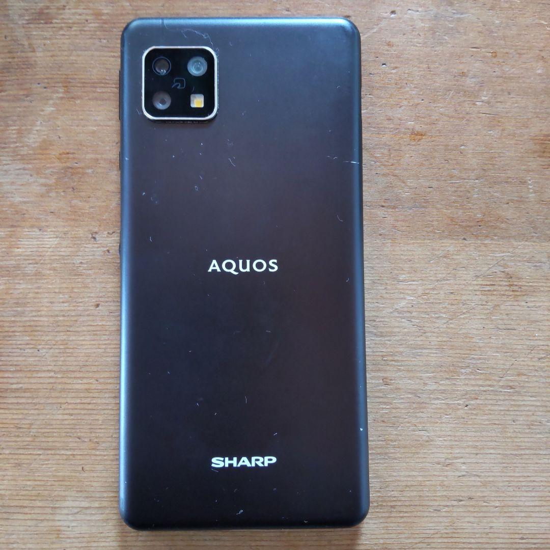 AQUOS sense4 スマホ本体とレザーカバー