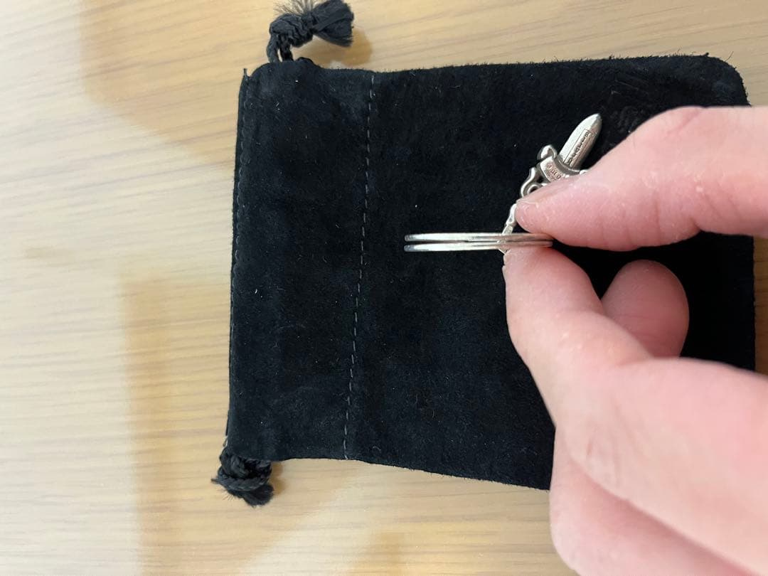 クロムハーツ クラシックチェーン　2LINK バネ交換後未使用品