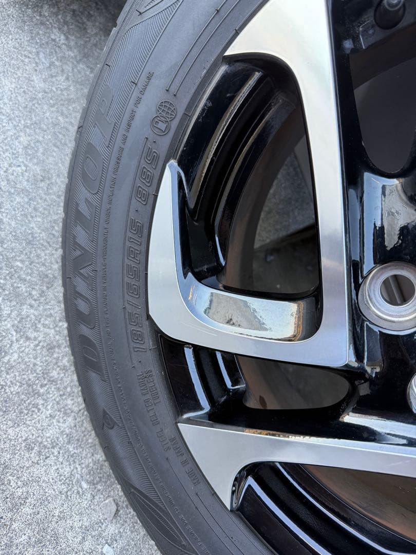 トヨタ シエンタ 10系 純正オプション アルミホイール＆タイヤ 4本セット