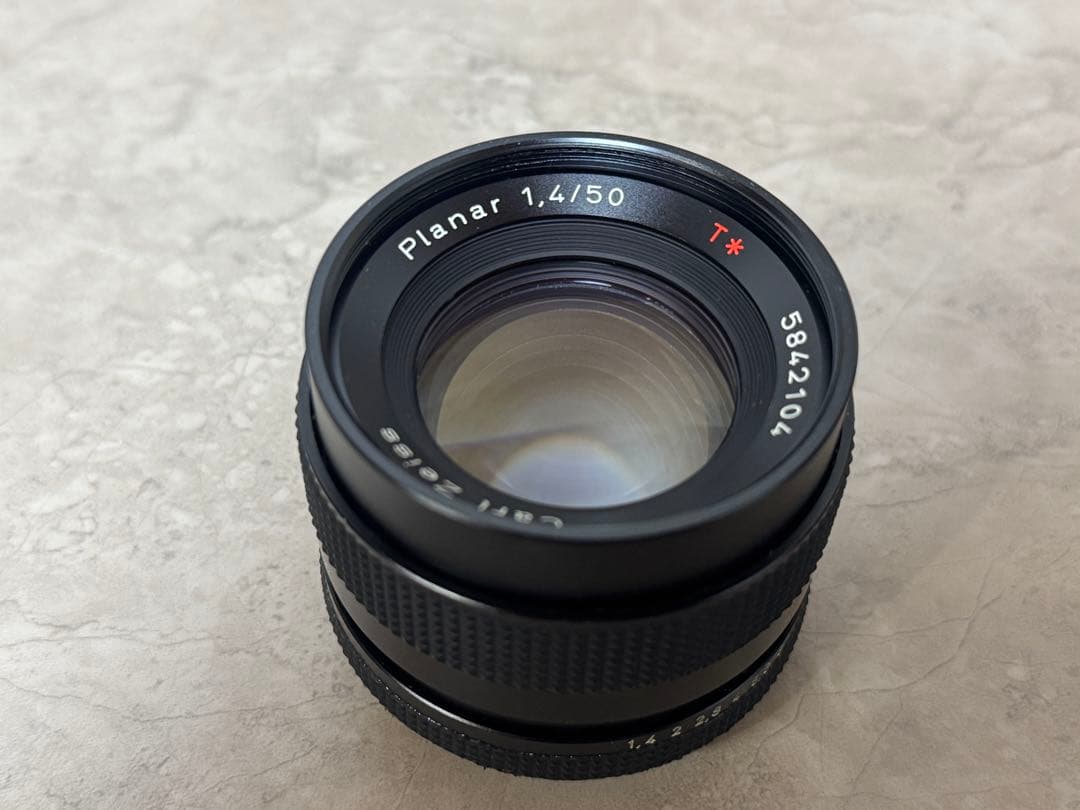 レンズ(単焦点) CONTAX Carl Zeiss Planar 50mm F1.4 AEJ