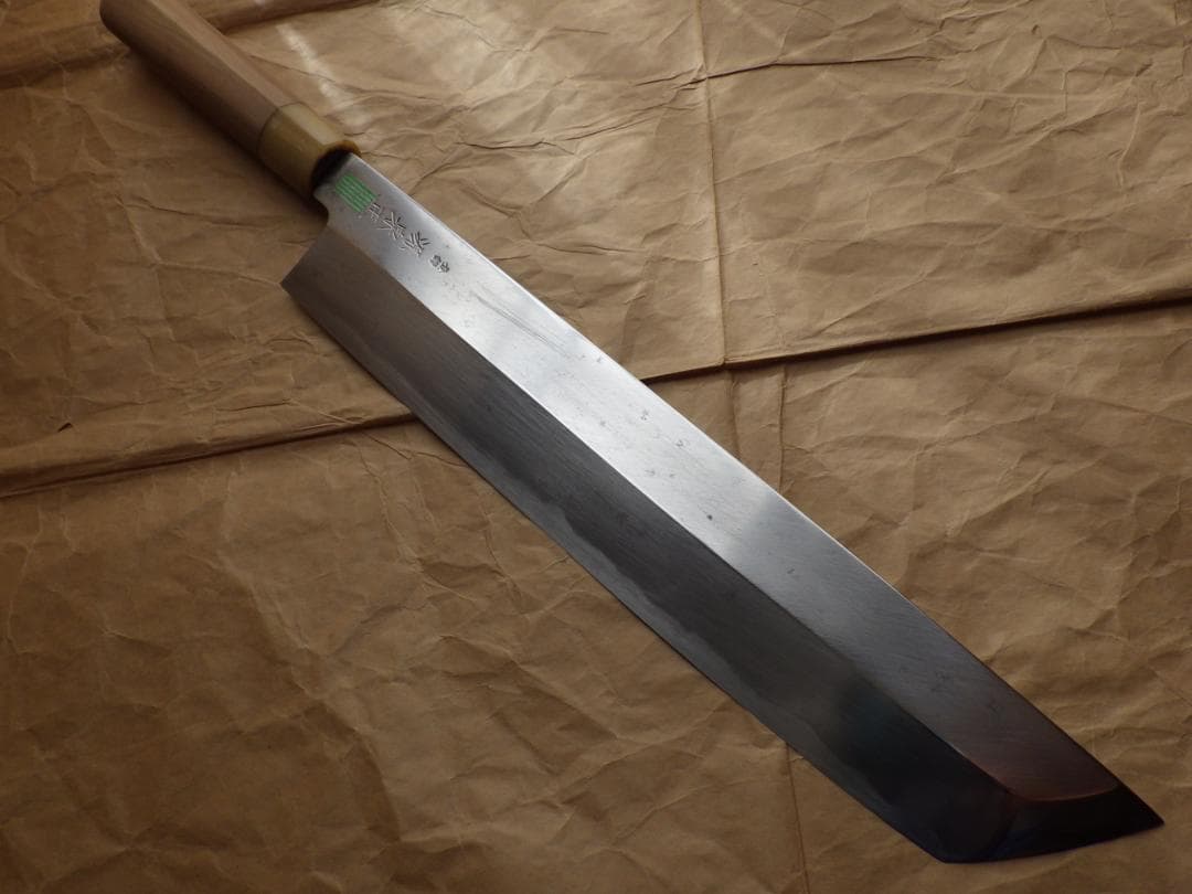 源泉正作★鱧切り包丁尺１寸/ ★本水牛柄★堺打刃物★記名有り　162