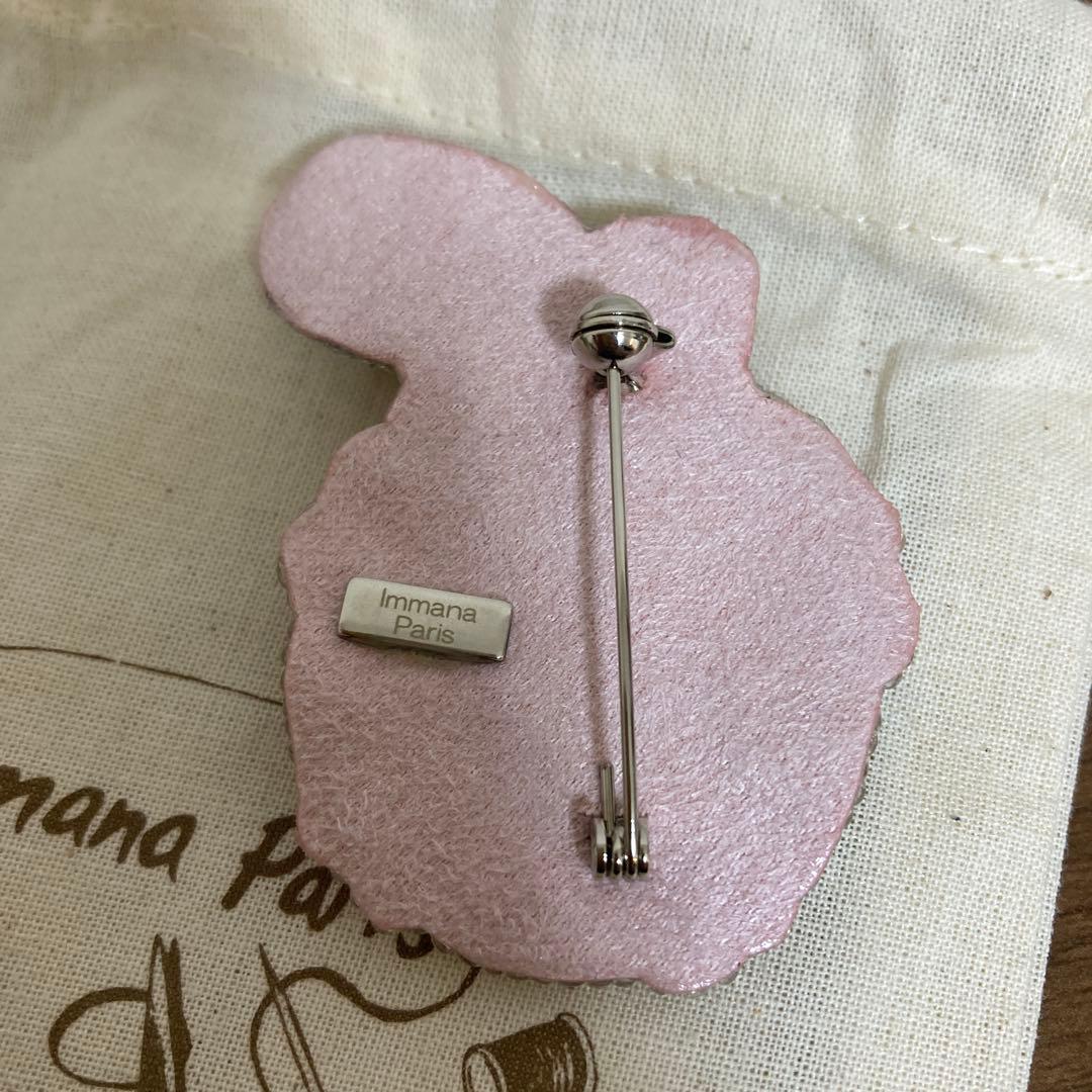 Immana Paris イマナパリ　ブローチ