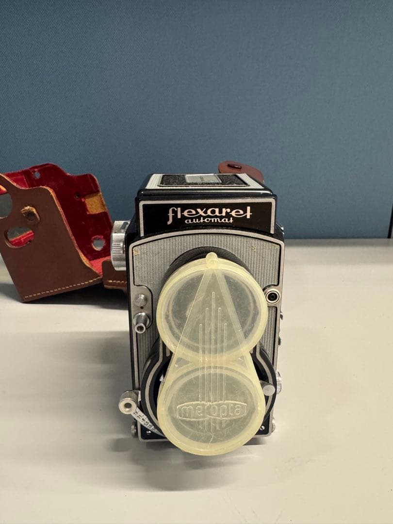 【現像確認済み、完動品】Flexaret Automat VII 二眼レフカメラ