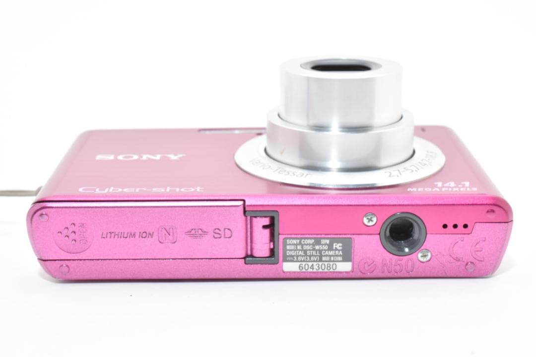 SONY ソニー CyberShot DSC-W550 ピンク