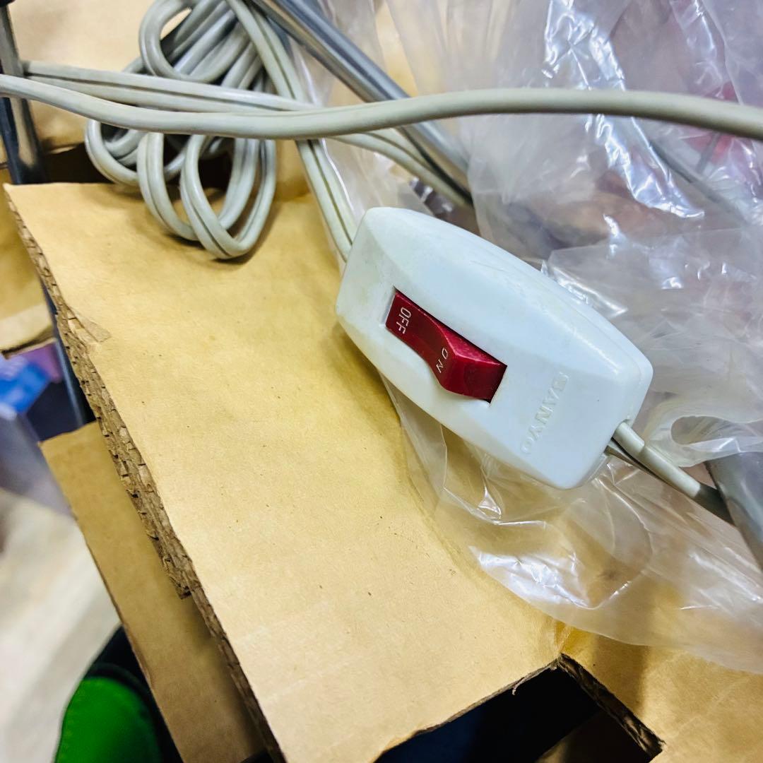 SANYO EF-4EL 20cm 扇風機 元箱付き　昭和レトロ