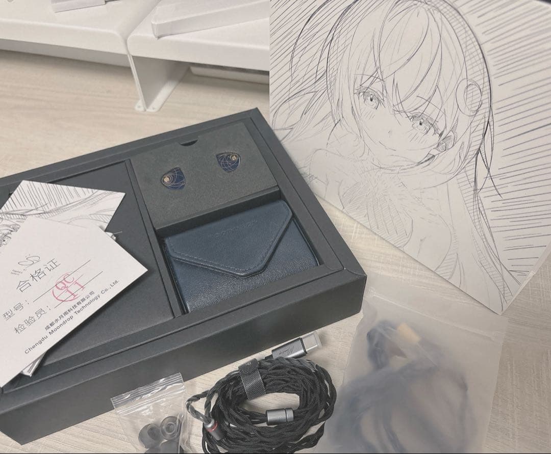 イヤホン 有線 【美品】水月雨 Moondrop 星光