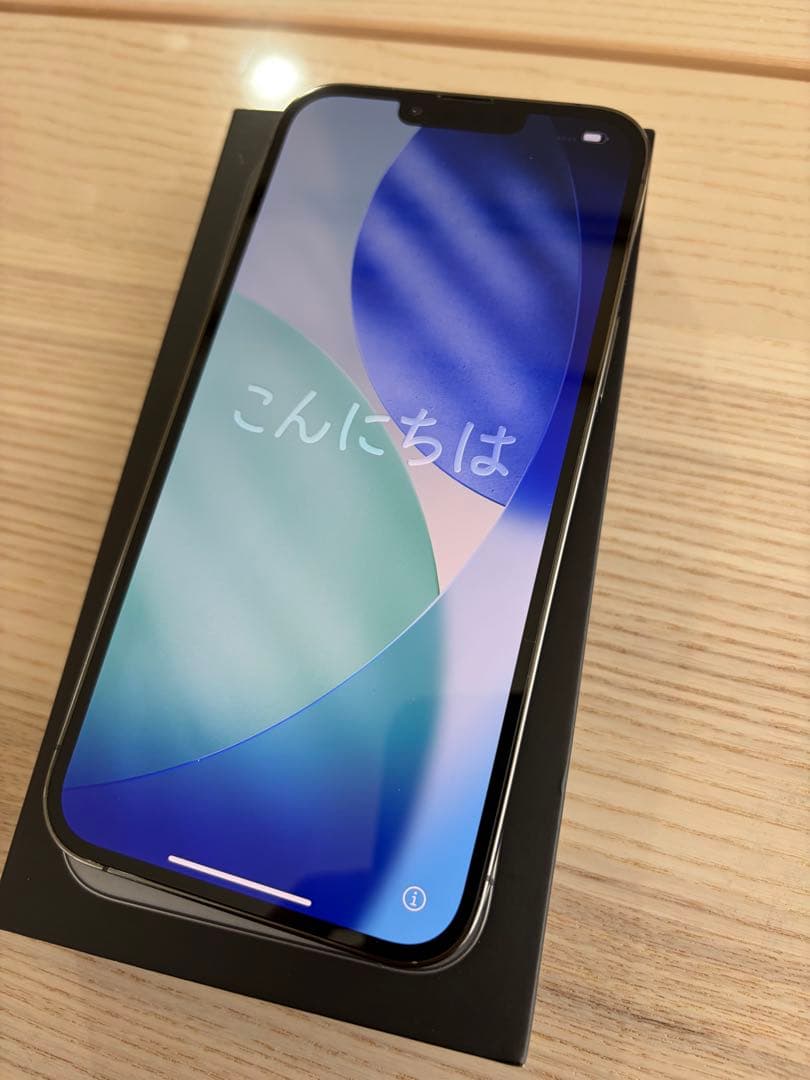 超美品、Apple iPhone 13 Pro max 256GB グラファイト