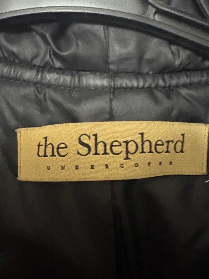 the Shepherd チャイナデザイン ナイロンジャケット　黒色
