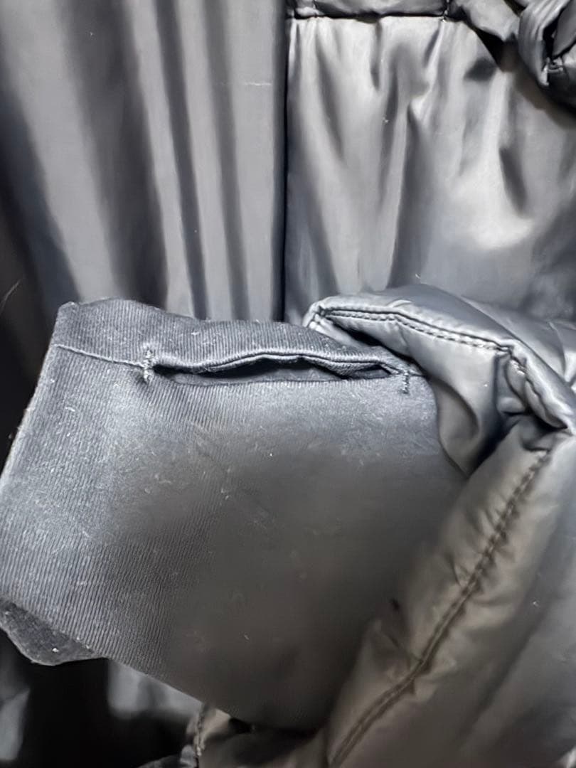 the Shepherd チャイナデザイン ナイロンジャケット　黒色