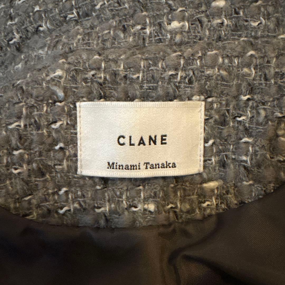 ジャケット・アウター CLANE MINAMI TANAKA OVER TWEED COAT
