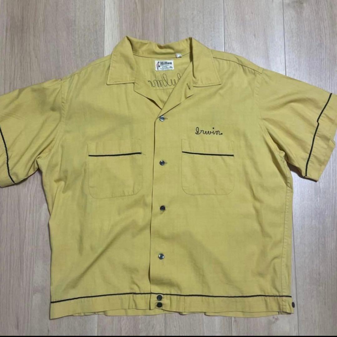 【www】ウィップコードジャケット、ボウリングシャツ、リバースウィーブ