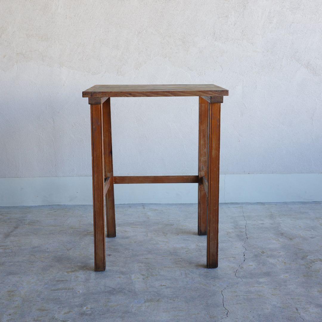 古いレトロな展示台　飾り台