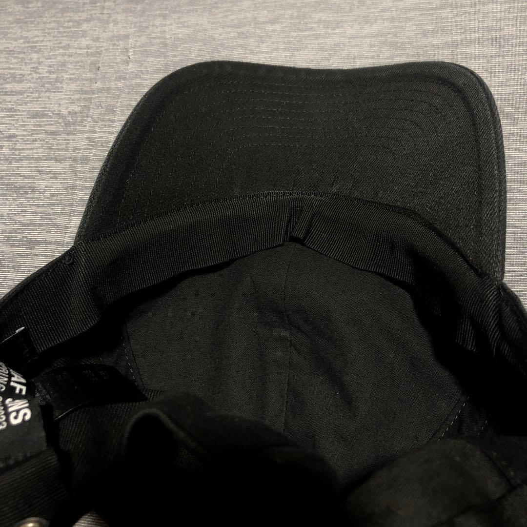 2023 Raf Simons ブラック ベースボールキャップ ラフシモンズ