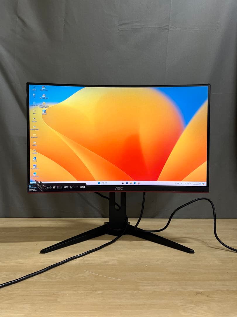 AOC C24G1 23.6インチゲーミングモニター　曲面型(湾曲型)146Hz