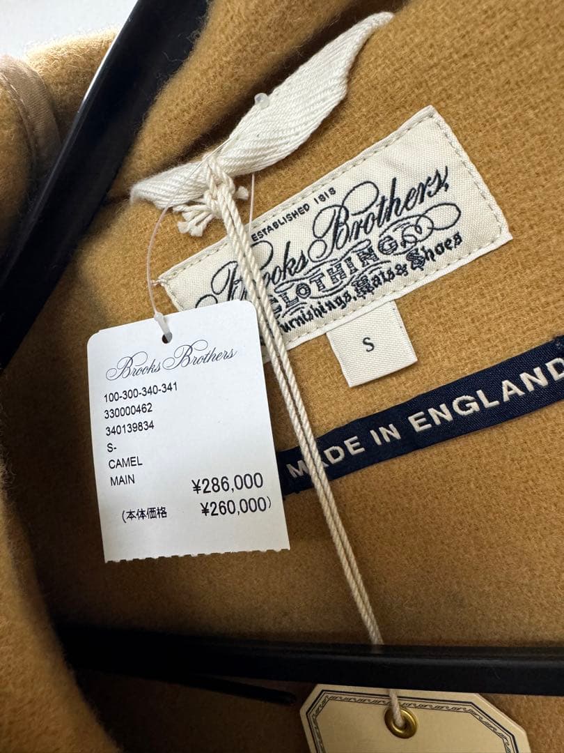 新品未使用ブルックスブラザーズアーカイブダッフル2024A/W