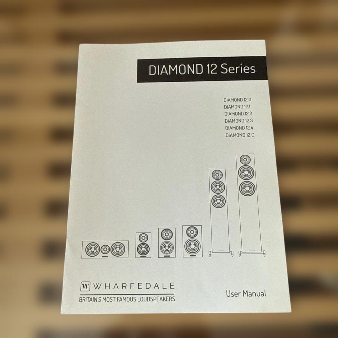 WHARFEDALE DIAMOND 12.0 スピーカー ライトオーク