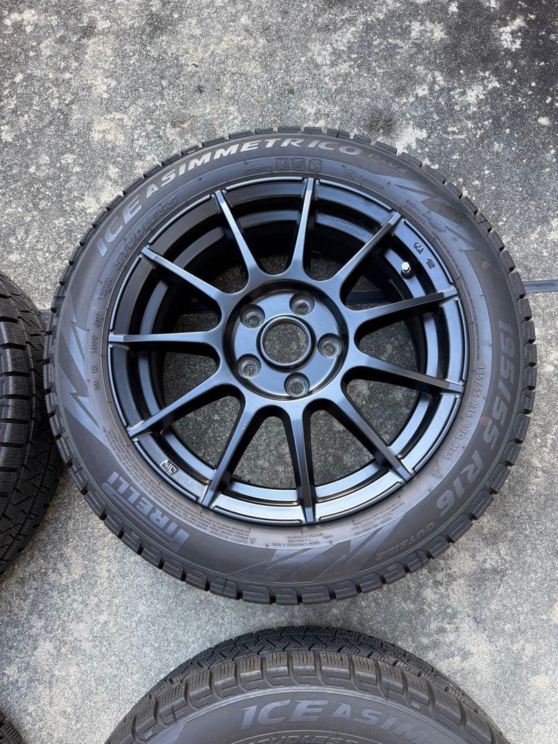 お値引きMSW type85ホイール/スタッドレスタイヤ付き　４本