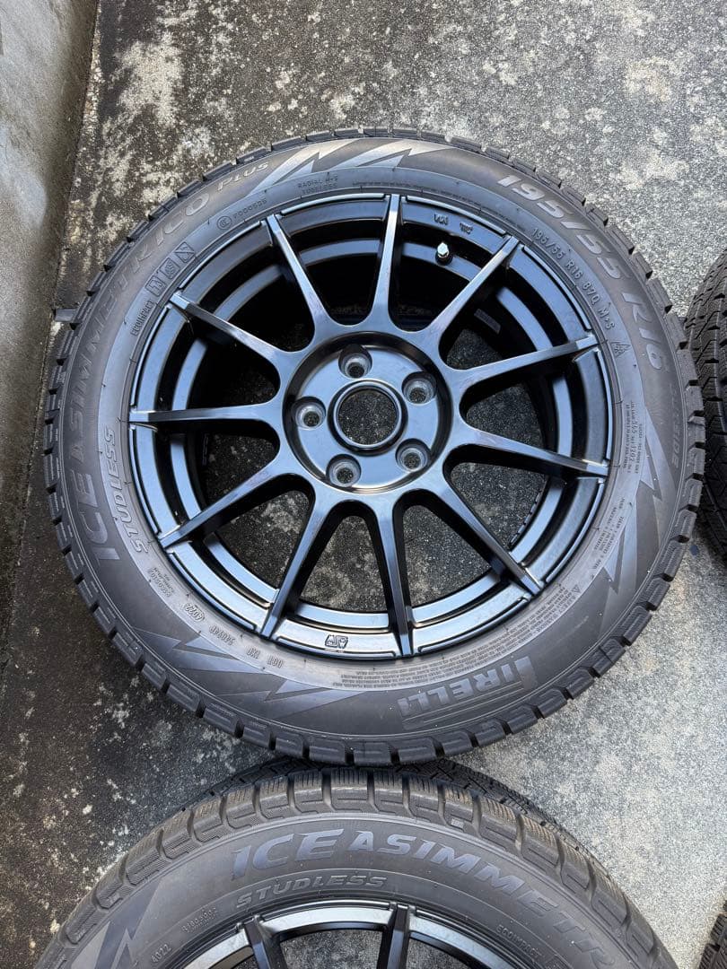 お値引きMSW type85ホイール/スタッドレスタイヤ付き　４本