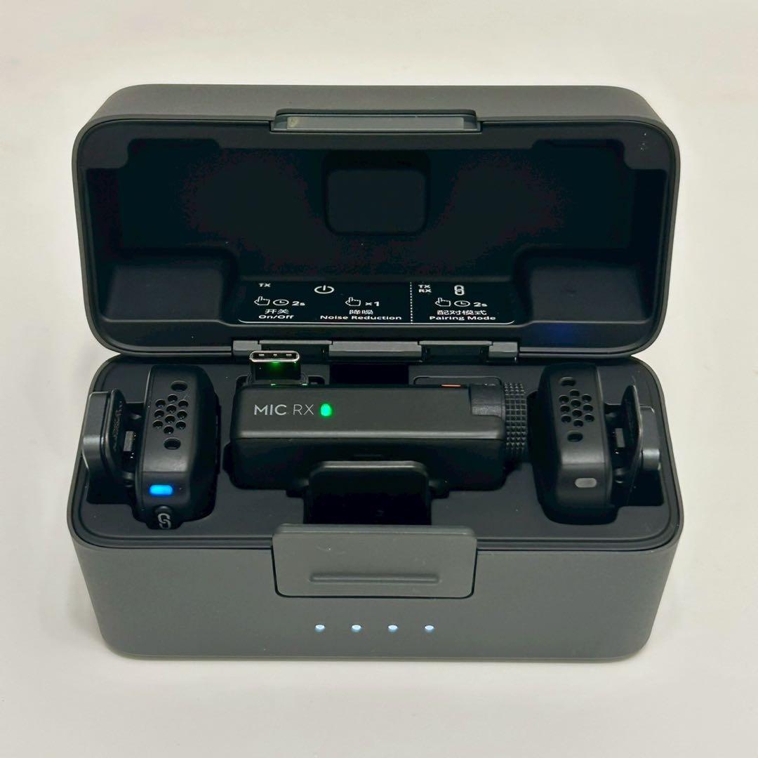 DJI Mic Miniワイヤレスピンマイク　iPhone／Android用