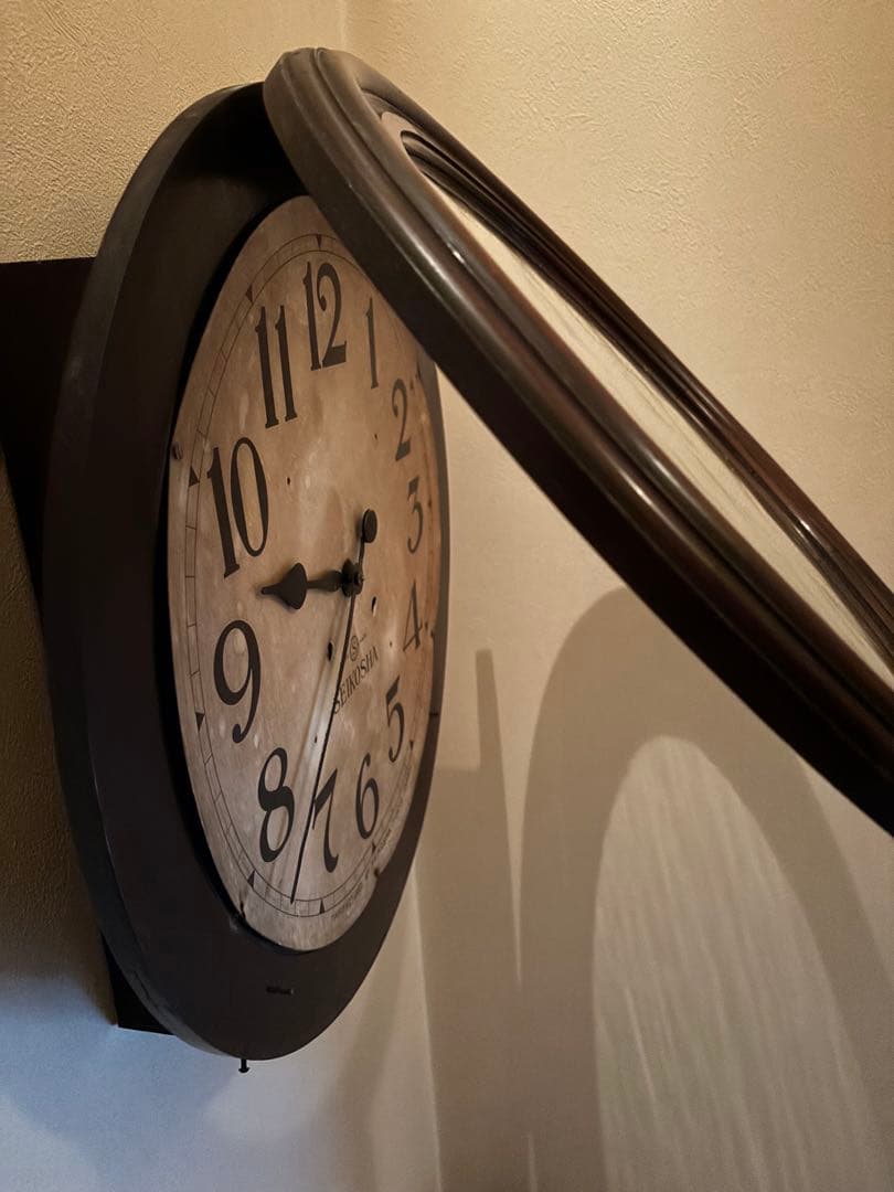 掛け時計　大型　SEIKOSHA ジャンク品