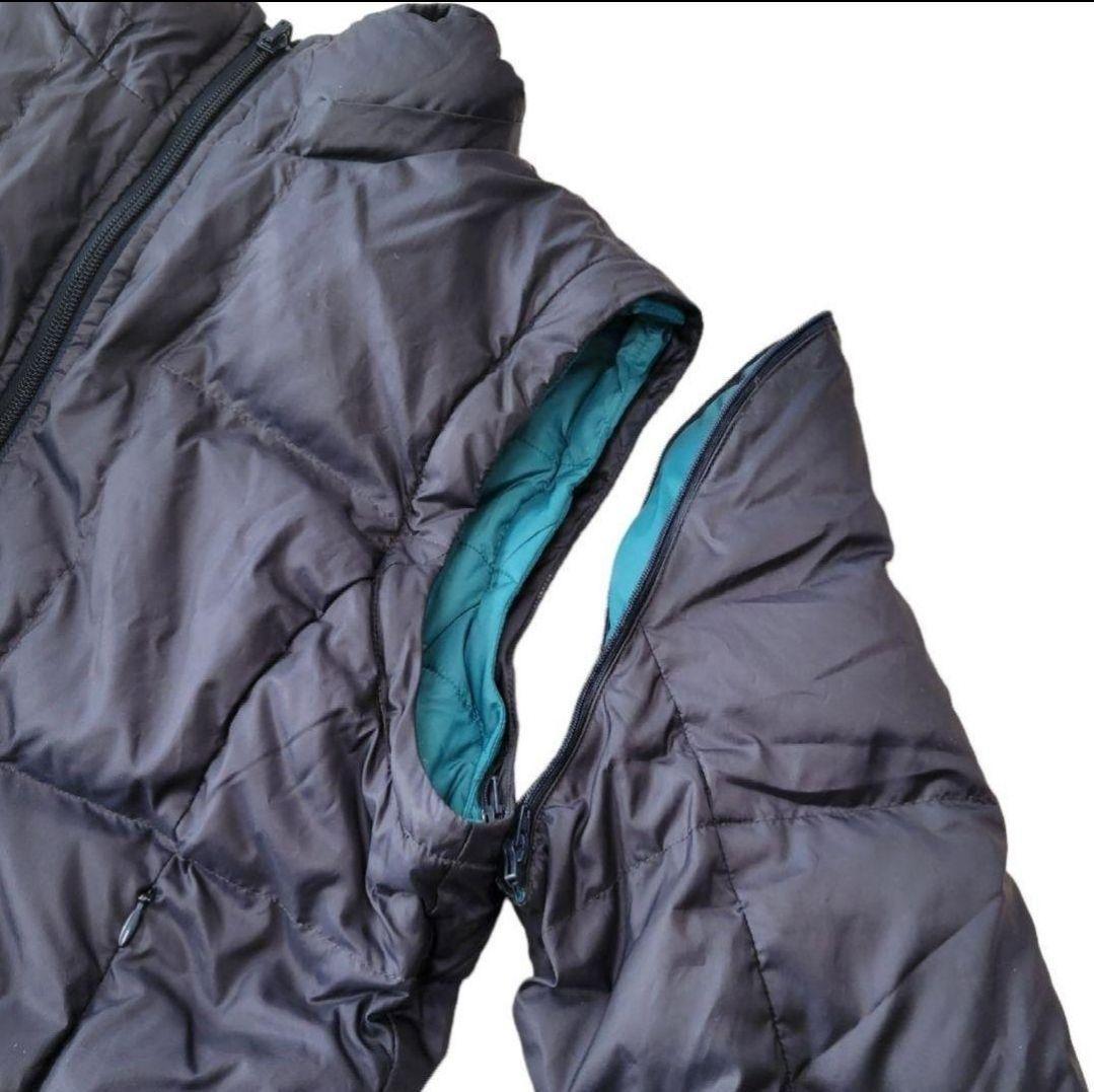 美品　ダーマコレクション　リバーシブル　ダウンジャケット　ダウンベスト　フェザー