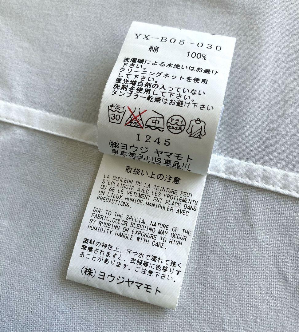 トップス Y's HIGHT-NECKED COLLAR BLOUSE 2021-22AW