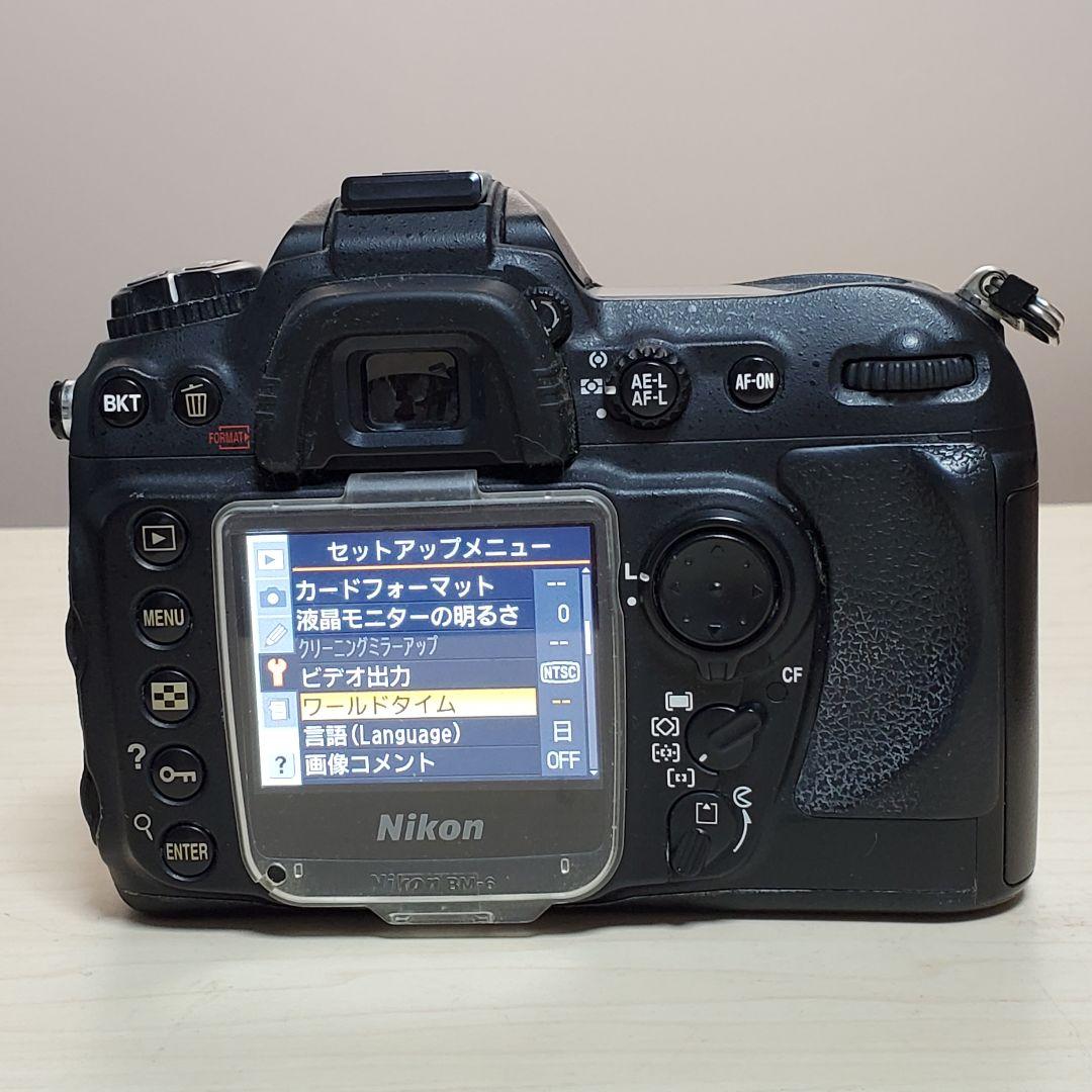 CCDセンサー 名機 Nikon D200 ショット数 約50,000回超