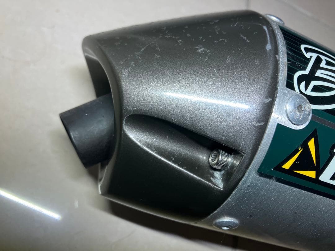 セロー250 DELTA バレル4 マフラー オリジナルバッフル付き