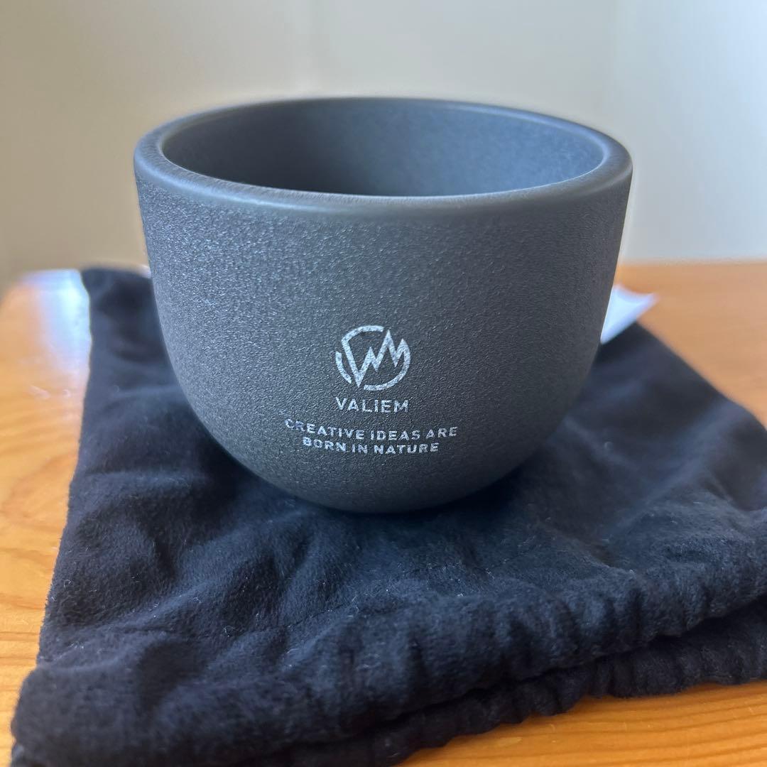 た*く様 VALIEM グレー 陶器製植木鉢 青坊主　xsサイズ