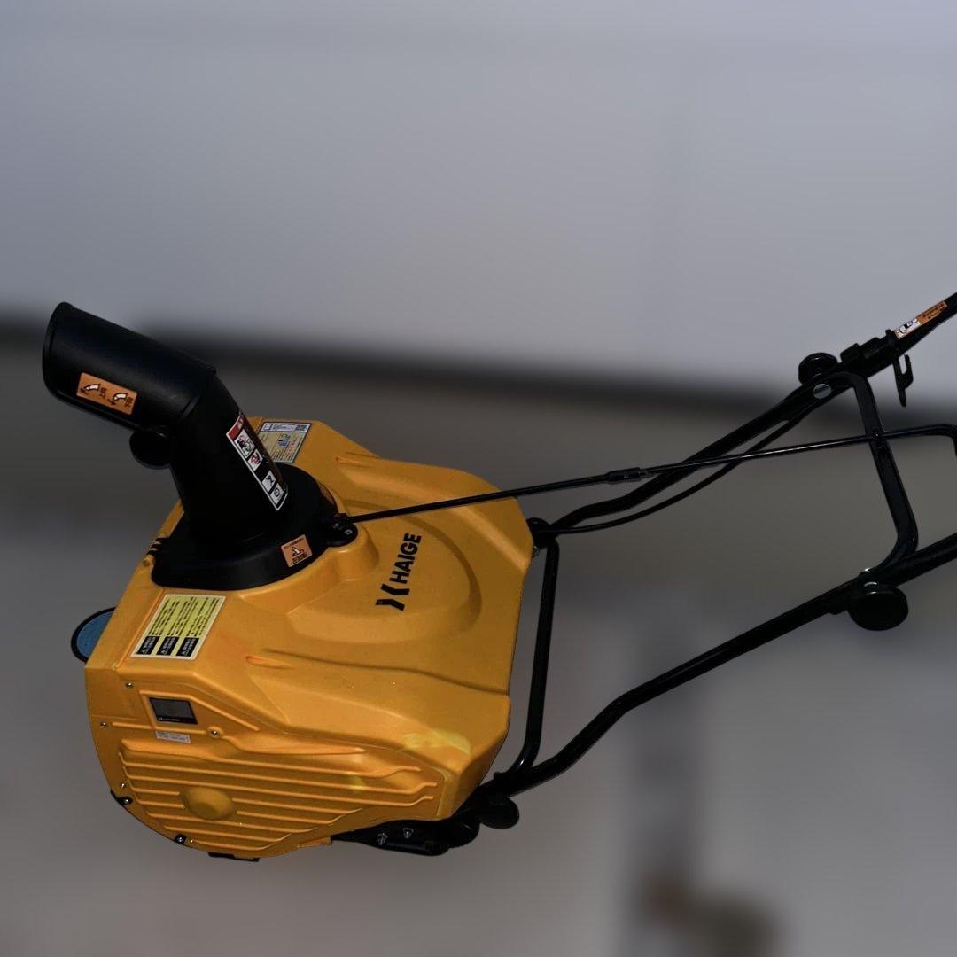 HAIGE ハイガー 電動式除雪機 HG-K1650　家庭用　パワフル　送料無料