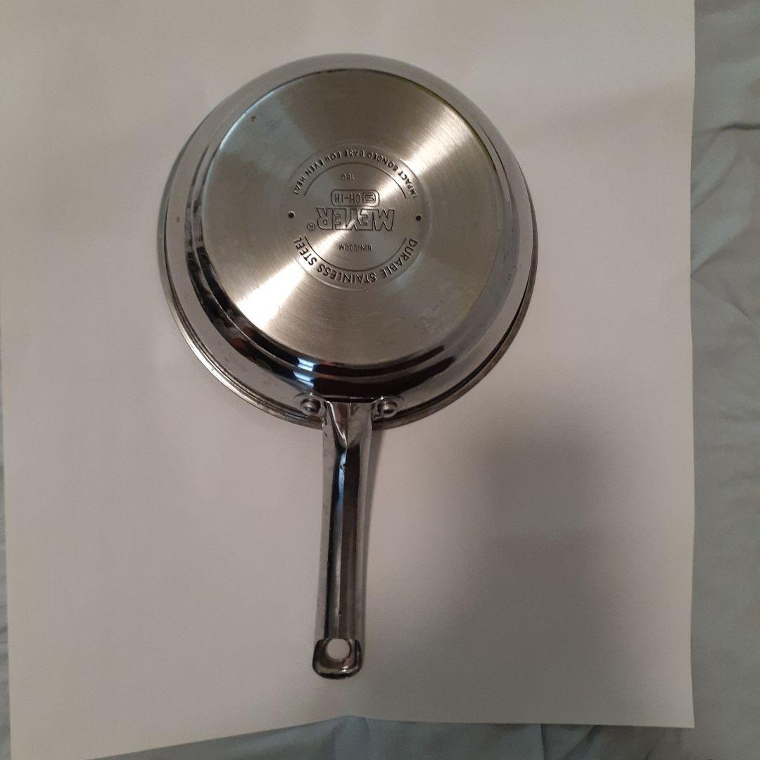 MEYER ステンレススチール 片手鍋 20cm
