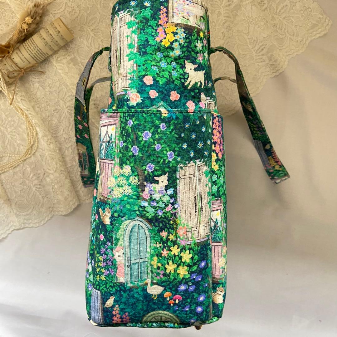 オーダー品　ハンドメイド　ユキエモン　トートバッグ　A4サイズ