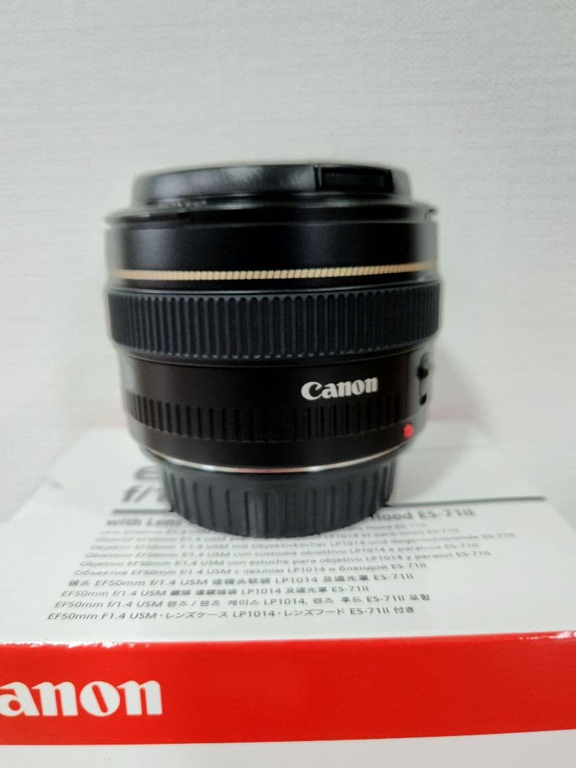 Canon キヤノン EF50mm F1.4 USM 単焦点レンズ