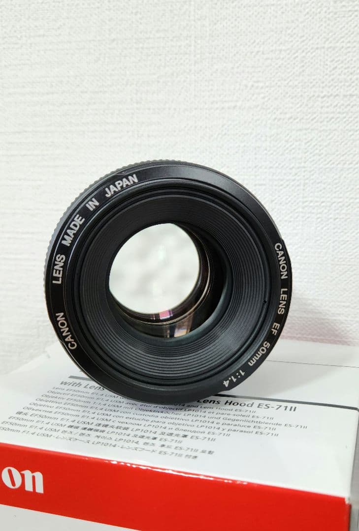 Canon キヤノン EF50mm F1.4 USM 単焦点レンズ