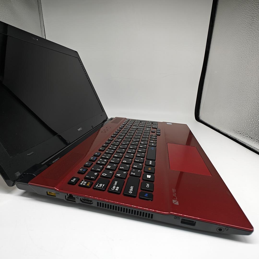 【LAVIE】NS700 高速i7 SSD512GB 16GB レッドノートPC