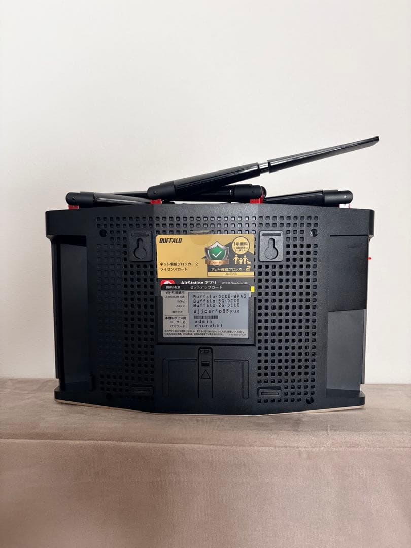 無線LANルーター Buffalo バッファロー WXR18000BE10P